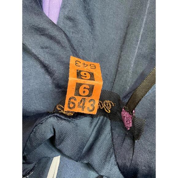 Free People Spectrum Maxi Dress Sleeveless Deep V Flowy Colorful Boho Womens S - Picture 8 of 8